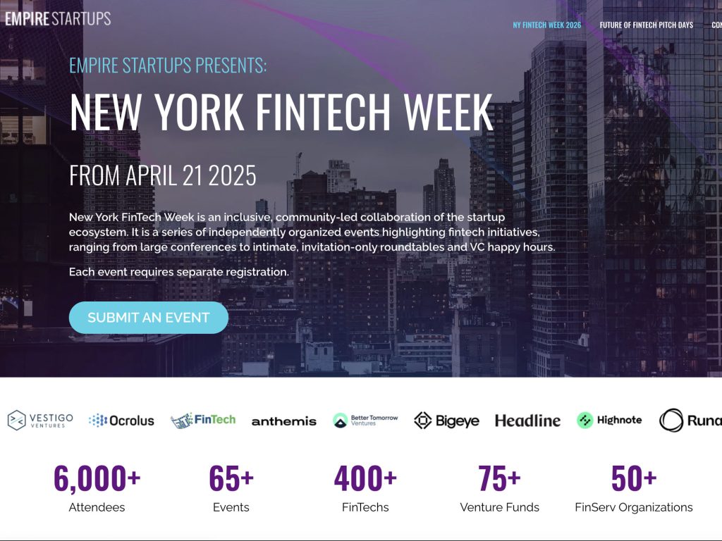 New York Fintech Week 2025 image
