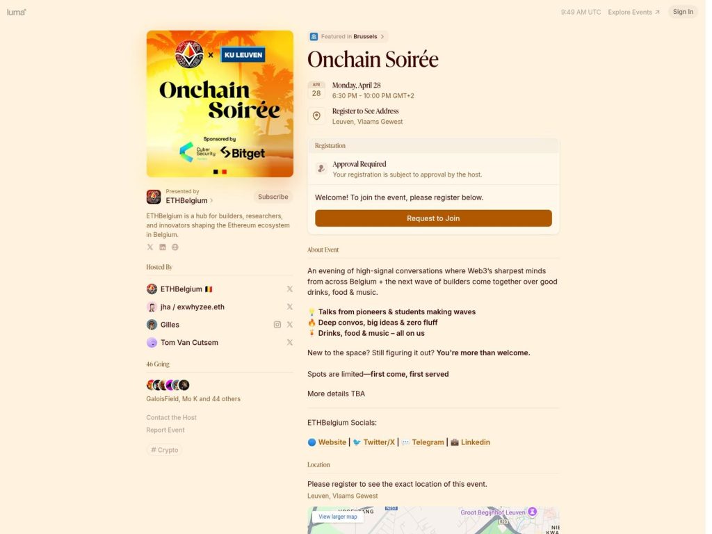 Onchain Soirée - Event screenshot