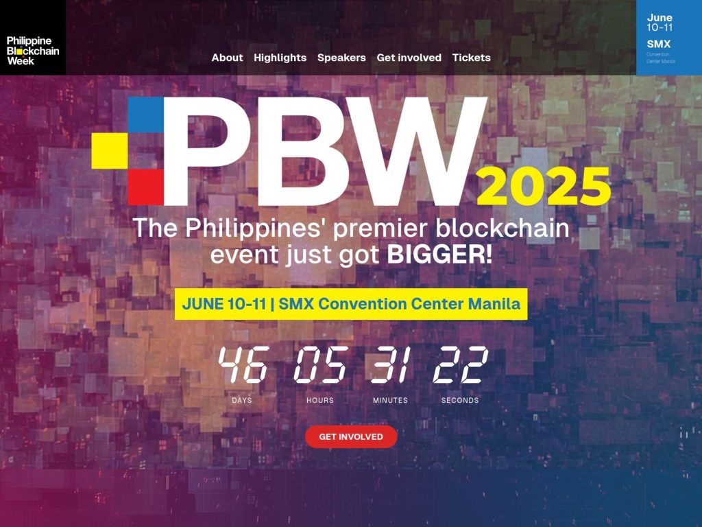 PBW 2025 - Philippine Blockchain Week - Event screenshot