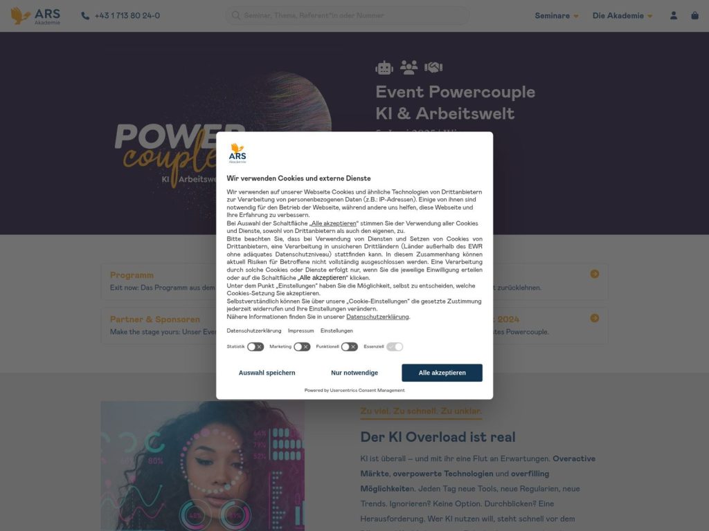 Powercouple KI & Arbeitswelt - Event screenshot