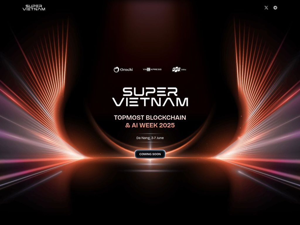 Super Vietnam - Blockchain & AI Week 2025 - Event screenshot