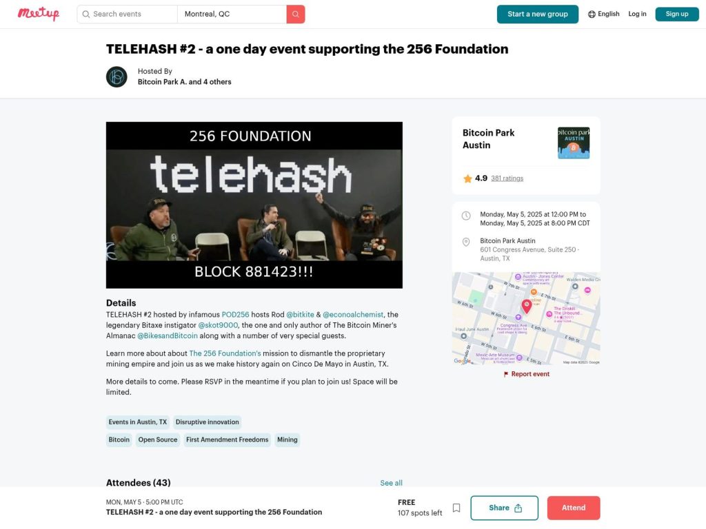 TELEHASH #2 - Event screenshot