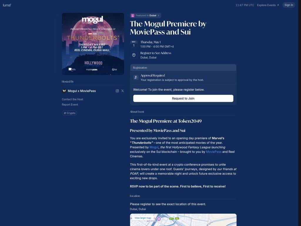 The Mogul Premiere by MoviePass and Sui image