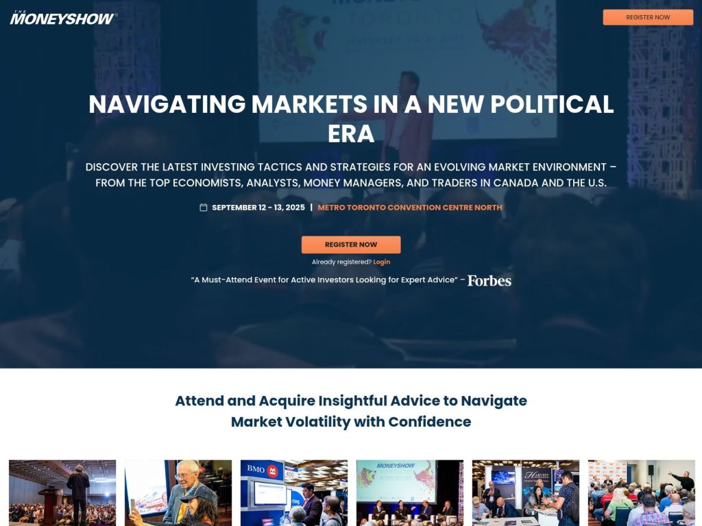 The Money Show - Event screenshot