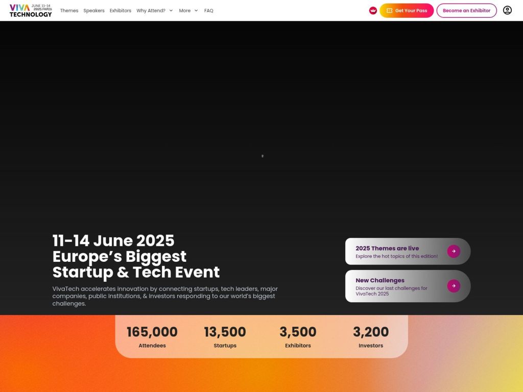 Viva Technology 2025 - Event screenshot