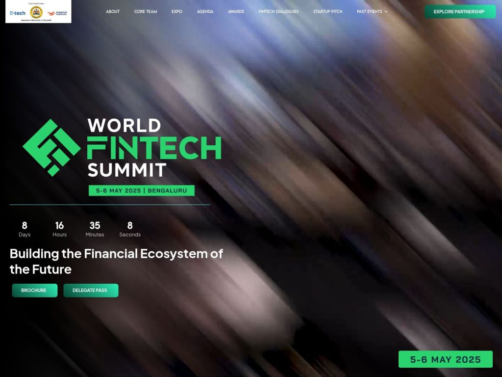 World Fintech Summit 2025 - Event screenshot