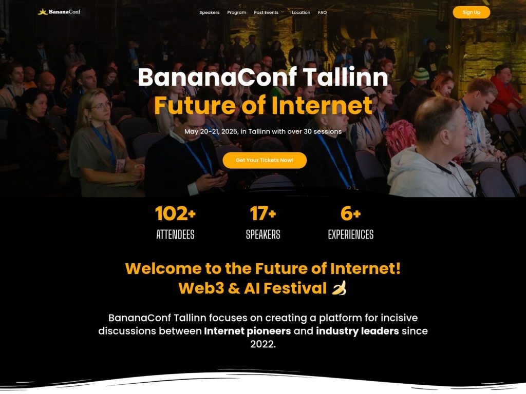 BananaConf Tallinn - Event screenshot