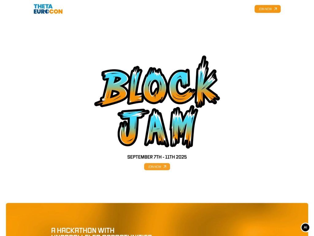 Block Jam 2025 - Event screenshot
