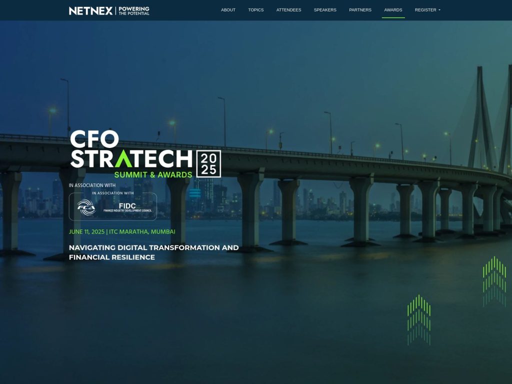 CFO Stratech Mumbai 2025 - Event screenshot