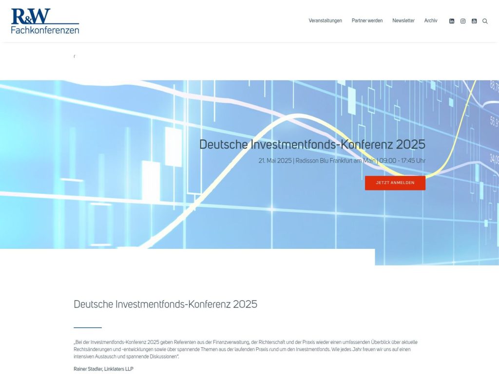 Deutsche Investmentfonds-Konferenz 2025 - Event screenshot