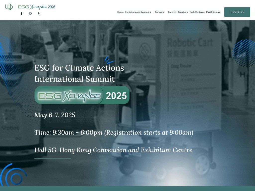 ESG Xchange 2025 - Event screenshot