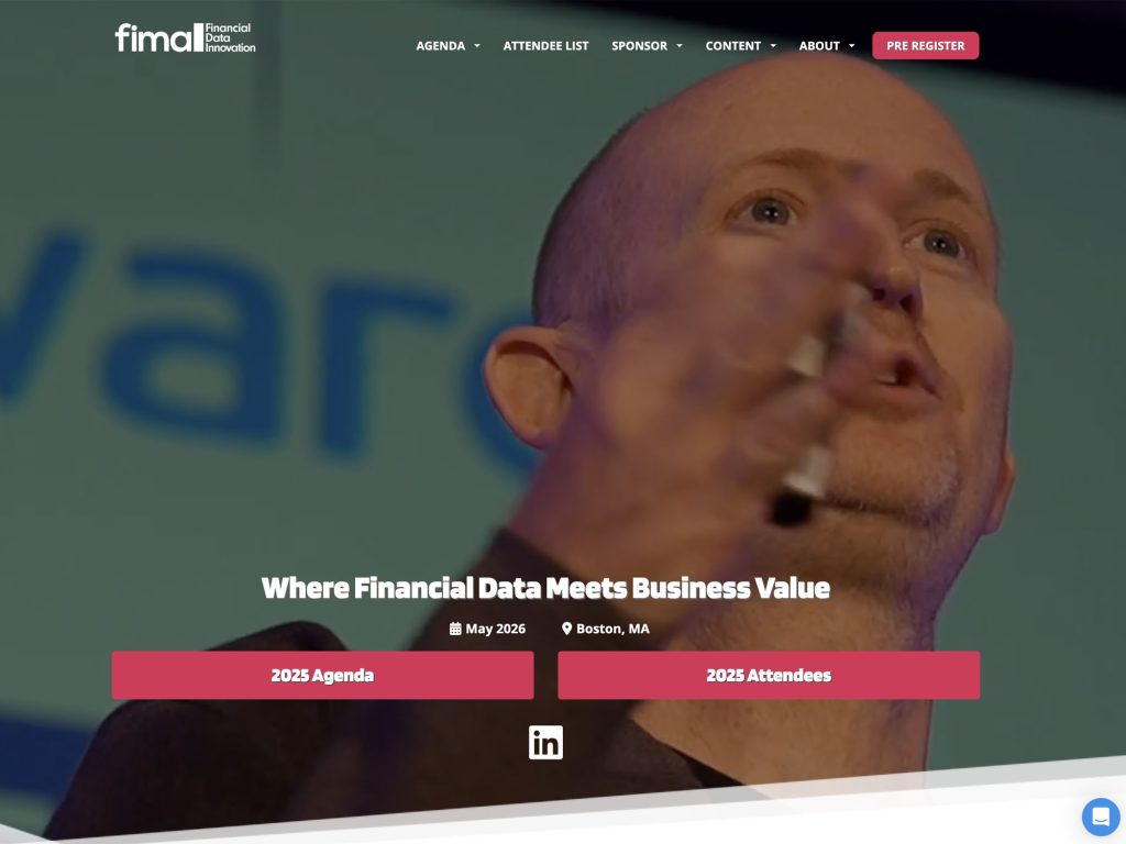 FIMA US 2026 - Event screenshot