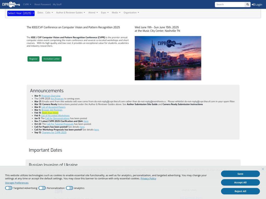 IEEE/CVF Conference on Computer Vision and Pattern Recognition 2025 image