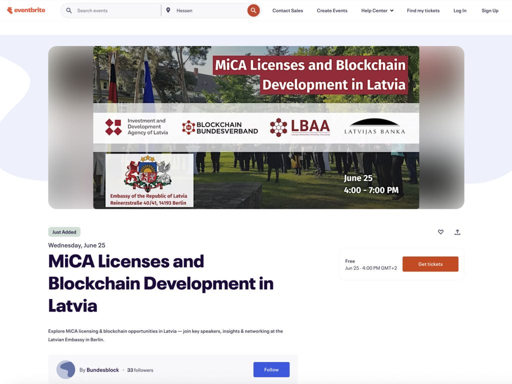 MiCA Licenses and Blockchain Development in Latvia image