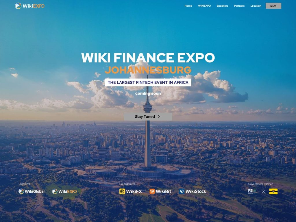 Wiki Finance EXPO Johannesburg 2025 (WikiEXPO) - Event screenshot