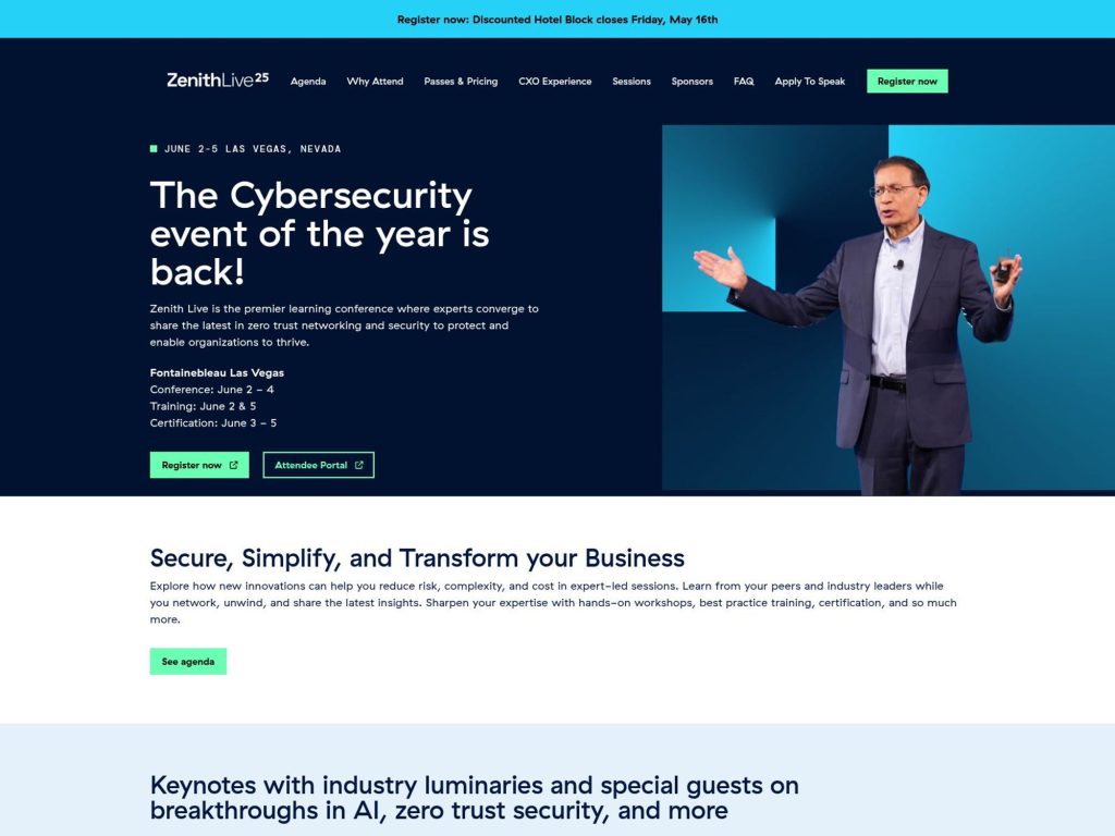 Zenith Live 2025 - Las Vegas image