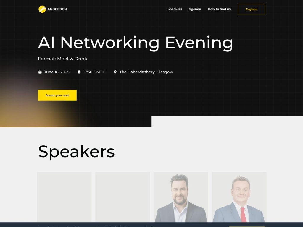 AI Networking Evening - Event screenshot