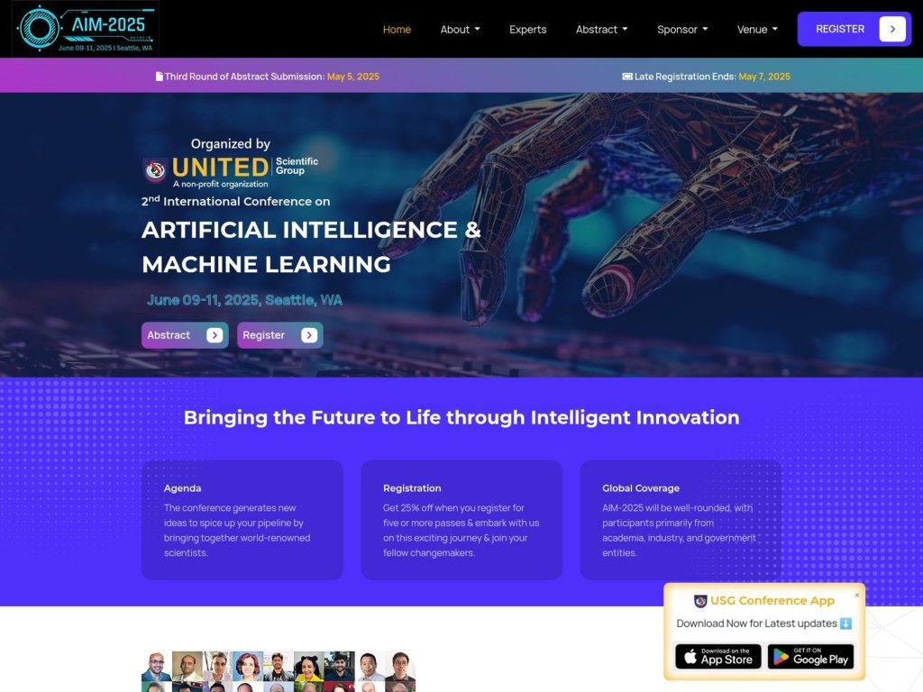 AIM-2025 - Event screenshot