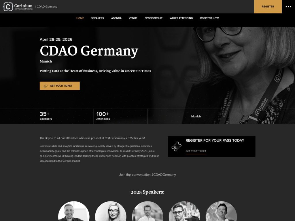 CDAO Germany 2026 website