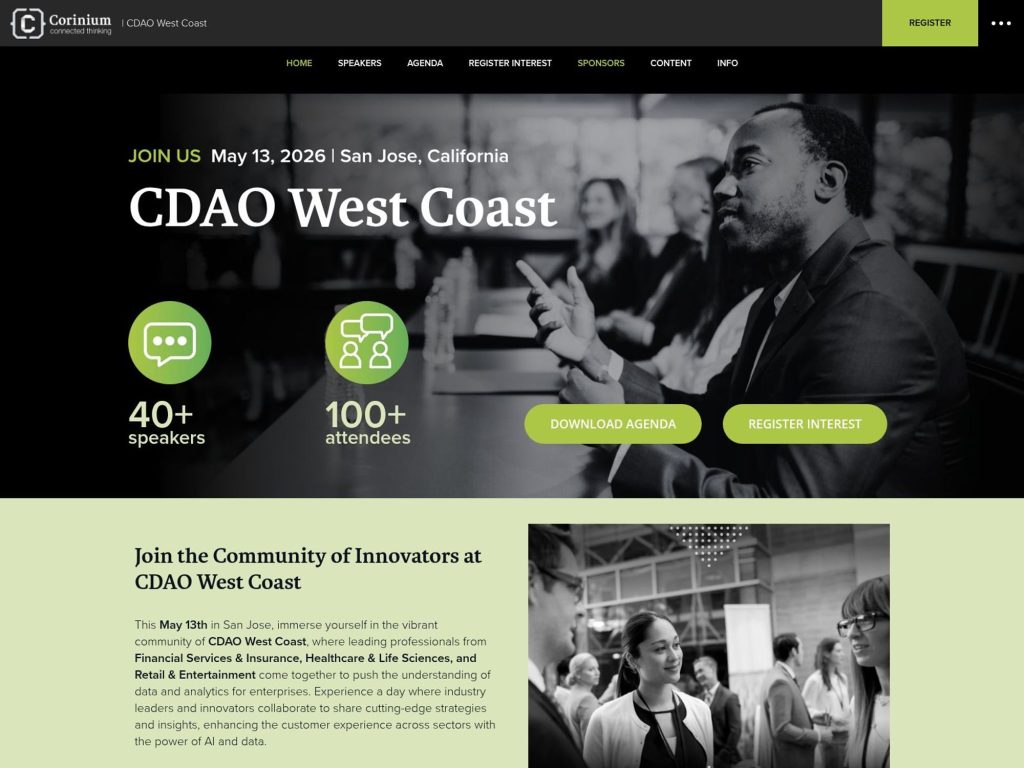 CDAO West Coast 2026 website