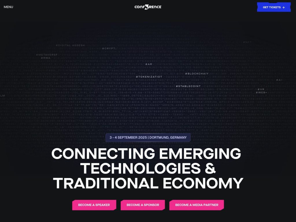 CONF3RENCE 2024 - Event screenshot