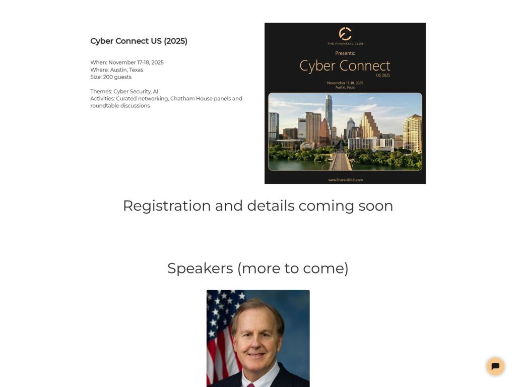 Cyber Connect US (2025) image
