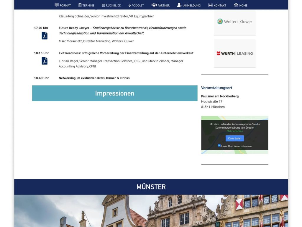 Die Unternehmervertrauten - Event screenshot