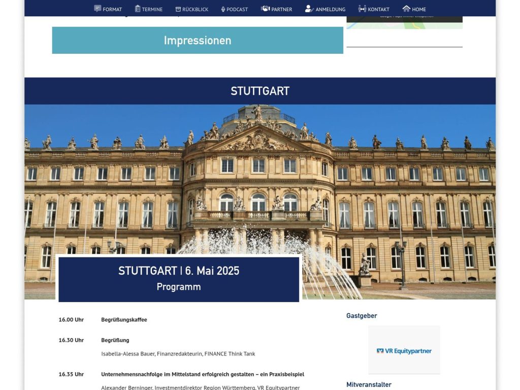 Die Unternehmervertrauten - Event screenshot