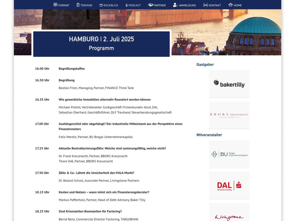 Die Unternehmervertrauten - Event screenshot