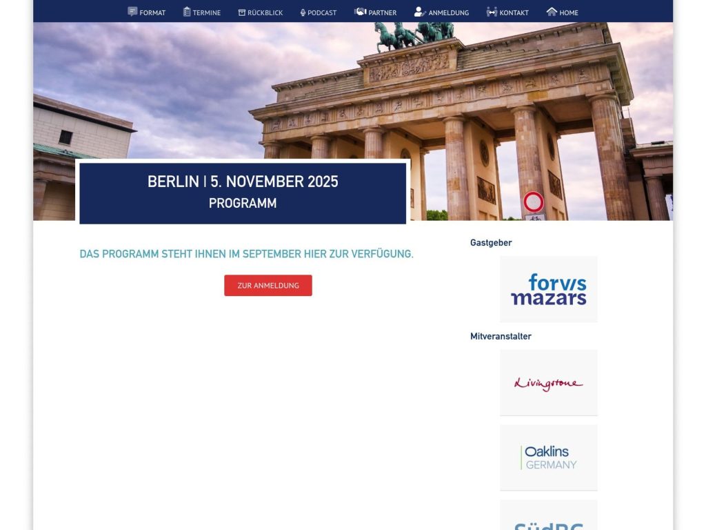 Die Unternehmervertrauten - Event screenshot