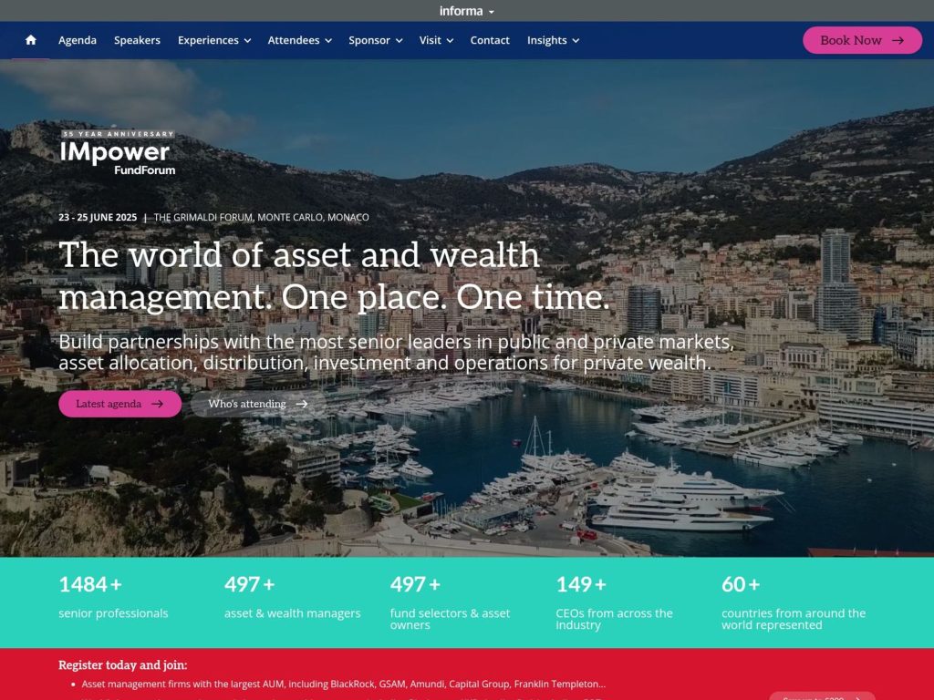 IMpower FundForum - Event screenshot