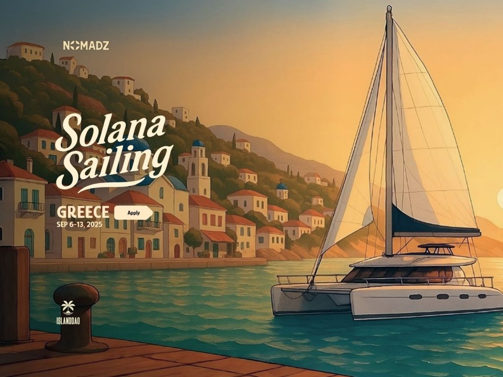 Nomadz Solana Sailing Ibiza July 2025 screenshot