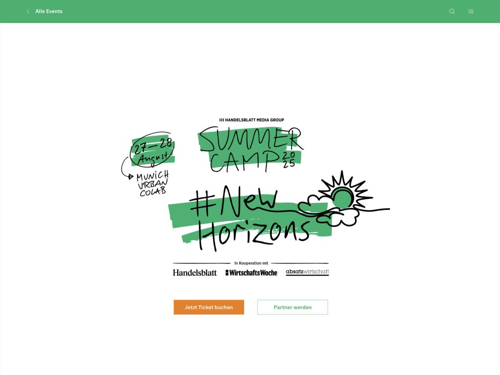 Summer Camp 2025 - Handelsblatt Jahrestagung image