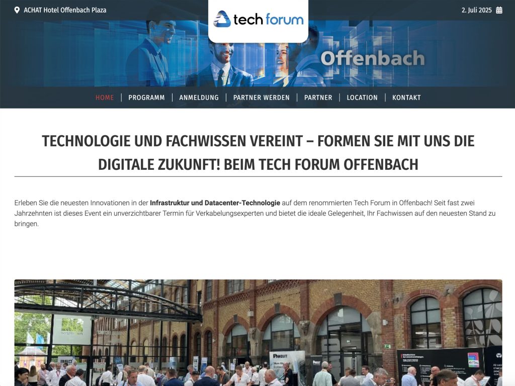 Tech Forum Offenbach - Event screenshot