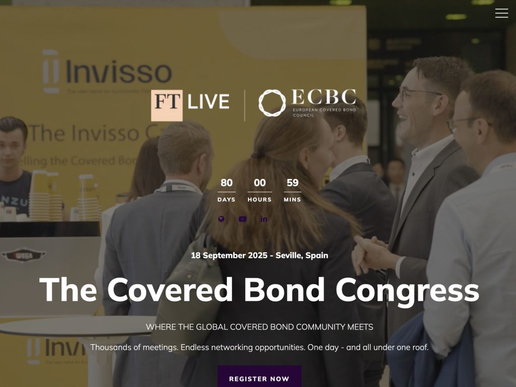 The Covered Bond Congress - Event screenshot