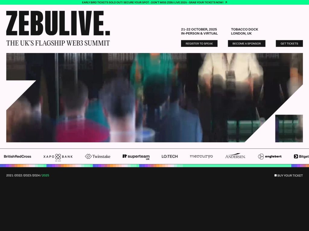 Zebu Live - Event screenshot