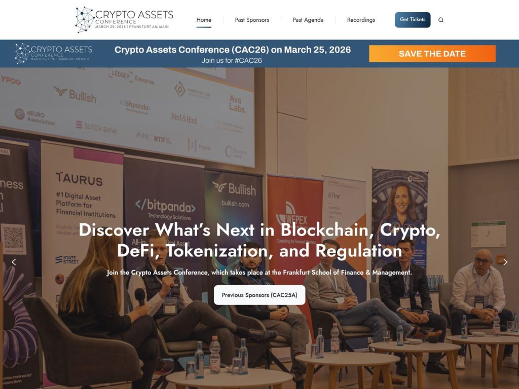 Crypto Assets Conference 2022B - Event screenshot