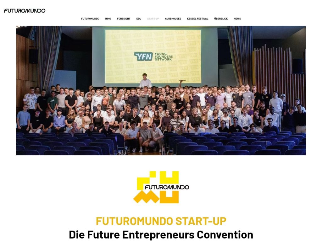 FUTUROMUNDO Start-up 2025 - Event screenshot