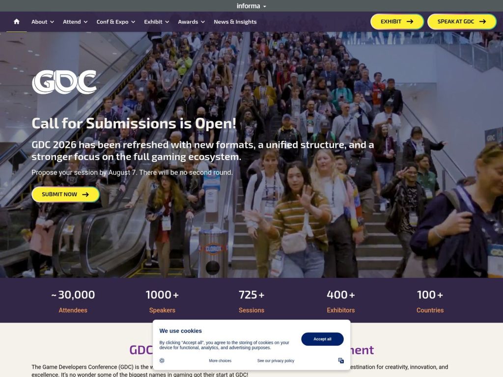 Game Developers Conference 2026 - Event screenshot