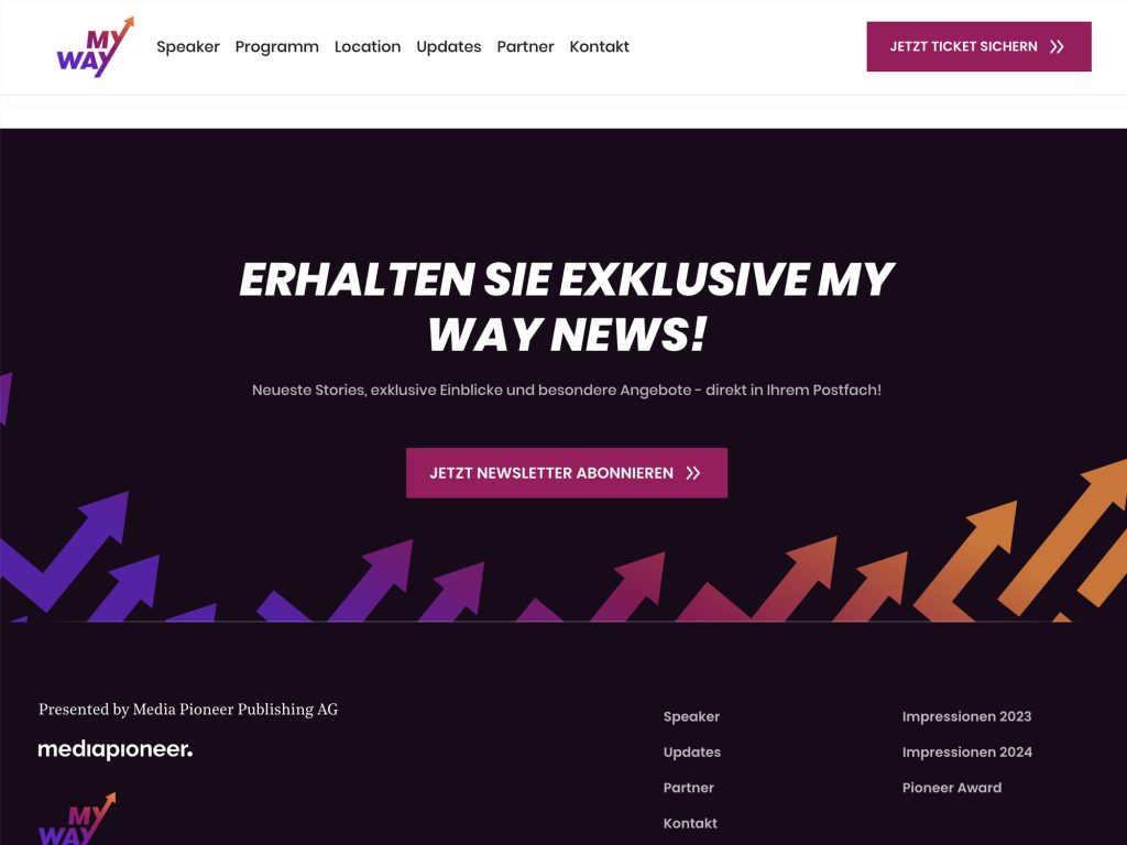 My Way - Der Strategie-Gipfel der Familien-Unternehmen - Event screenshot