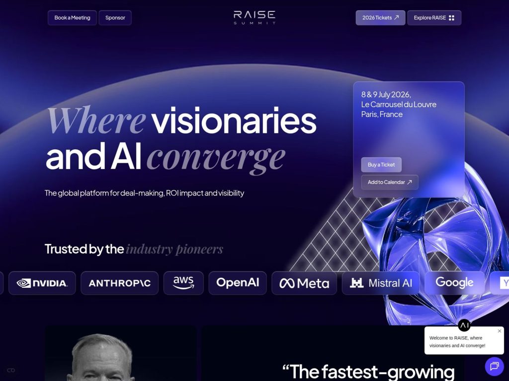 RAISE Summit 2025 screenshot