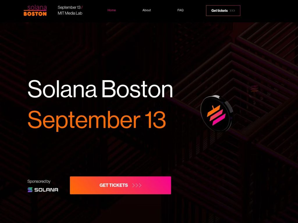 Solana Boston - Event screenshot