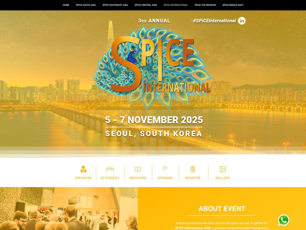 SPiCE International - Event screenshot