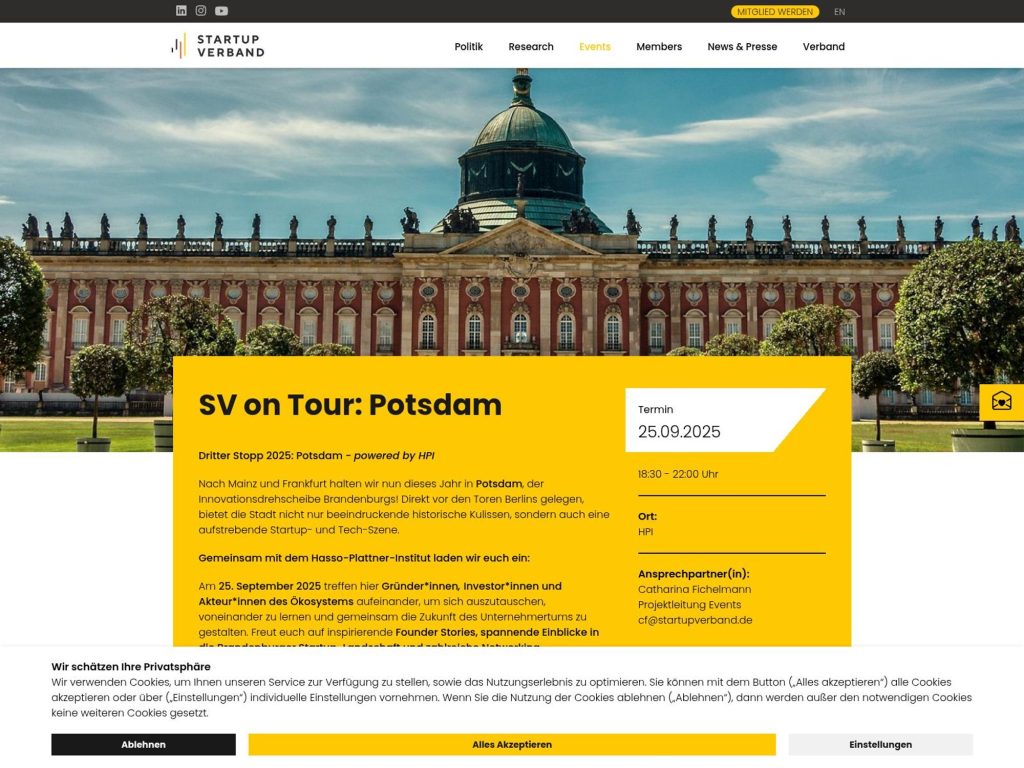 SV on Tour: Potsdam image