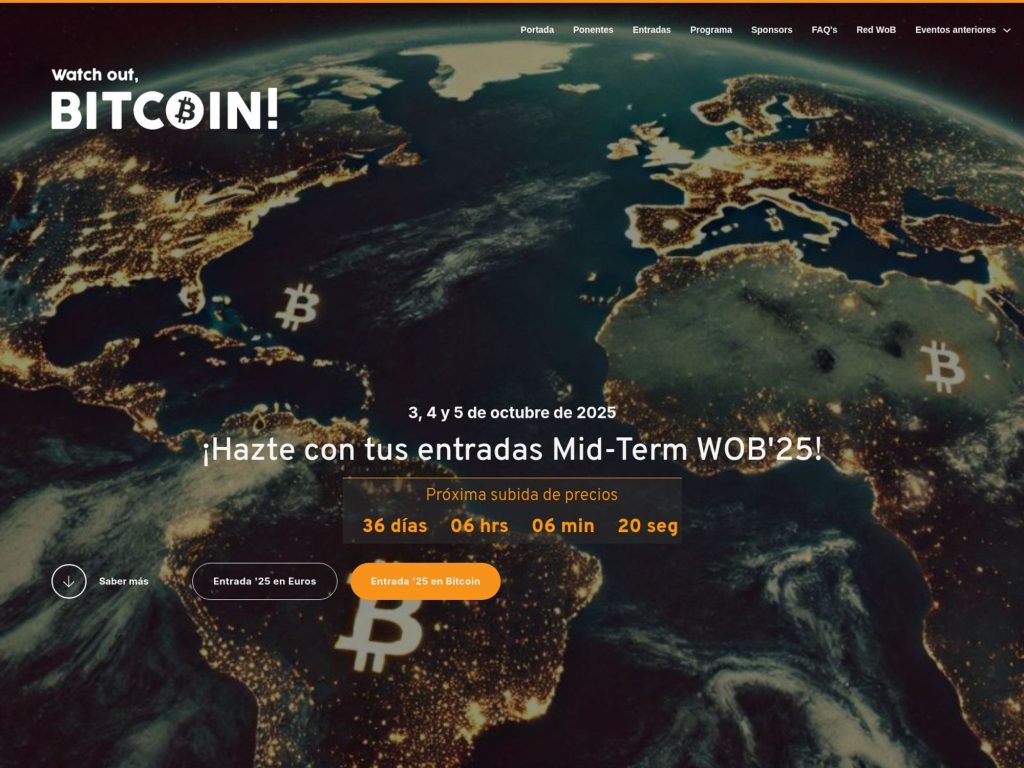 Watch Out, Bitcoin! 2025 - Event screenshot