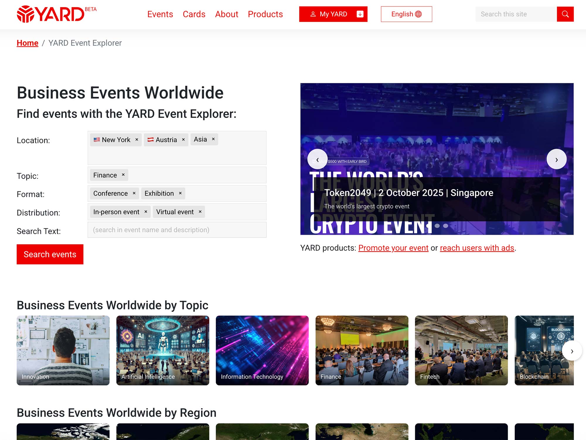 YARD Event Explorer launched