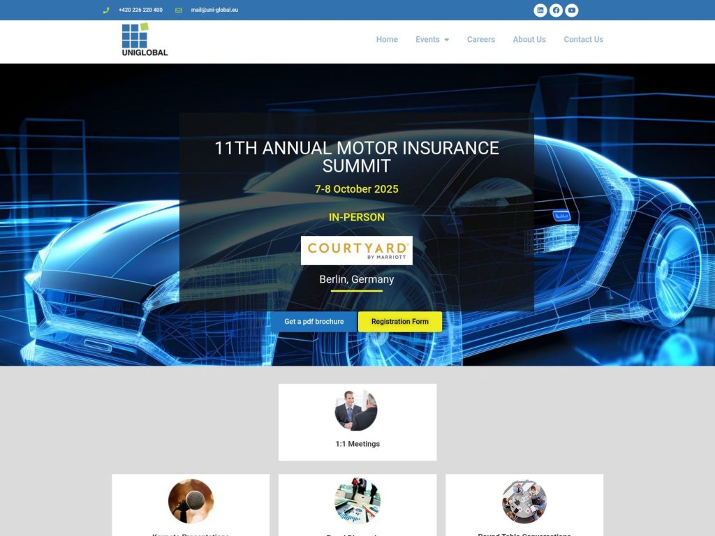 11th Annual Motor Insurance Summit - Under the Hood of Mobility and Insurance Evolution - Event screenshot