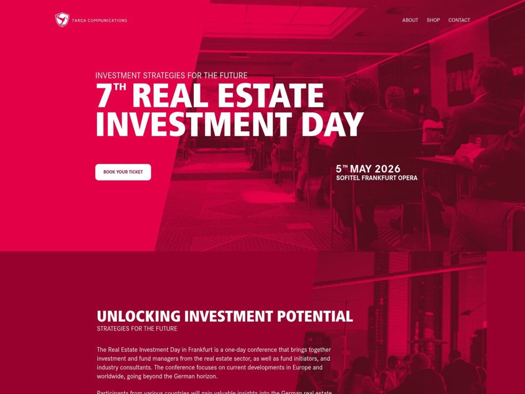 7th Real Estate Investment Day website