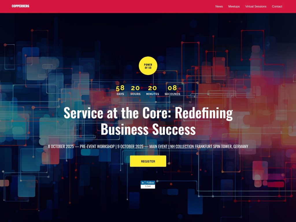 Aftermarket Business Platform 2025 - Service at the Core: Redefining Business Success - Event screenshot