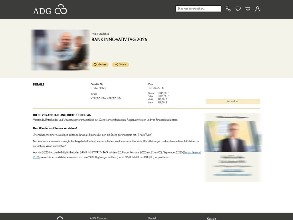 Bank Innovativ Tag 2026 website